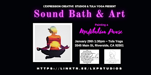 Sound Bath & Art - January 29th 2023 Session
