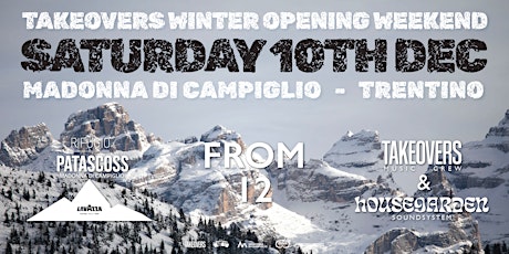 TAKEOVERS @Rifugio Patascoss-Daytime musical experience up in the mountains