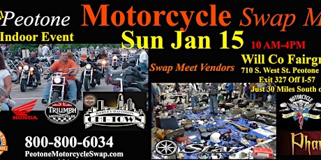 39th Annual Peotone-IL Motorcycle Swap Meet, Motorcycle Parts for Sale primary image