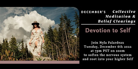 Hauptbild für December's CMBC: Devotion to Self