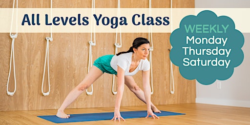 Imagem principal do evento All Levels Yoga Classes