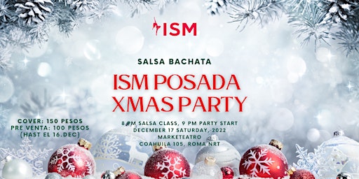 ISM Posada party