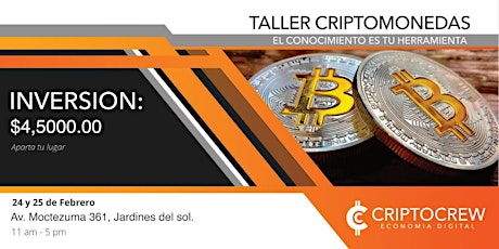 Imagen principal de TALLER DE CRIPTOMONEDAS Y TRADING