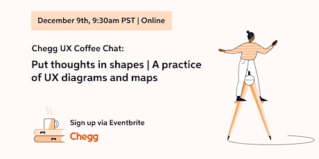 Chegg UX Coffee Chat: UX diagrams and maps