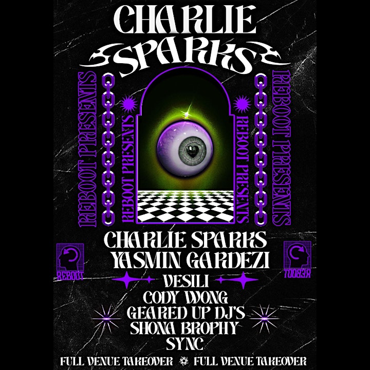Reboot Presents : Charlie Sparks & Yasmin Gardezi at Lola Montez Sligo image