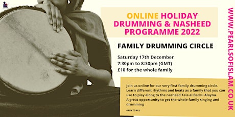 Winter Holiday Programme: Family Drumming Circle