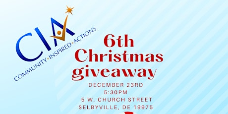 6th Annual Christmas Giveaway