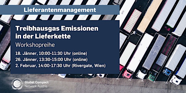 Workshopreihe THG-Emissionen in der Lieferkette | Lieferantenmanagement