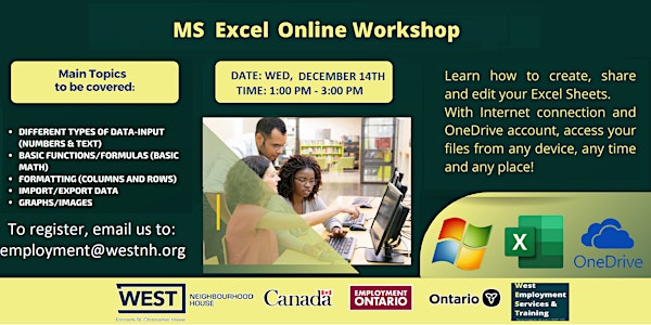 Introduction to Microsoft Excel (online Workshop)
