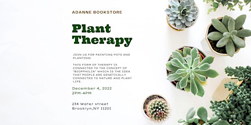 Plant Therapy: Potting and Painting