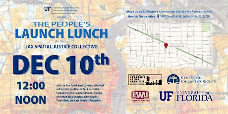 Spatial Justice Collective - Jax Community Research  Launch & Lunch!