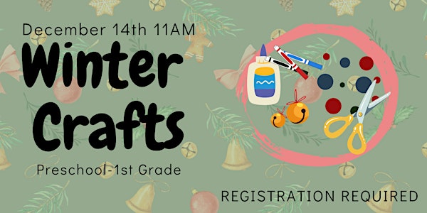 Winter Preschool Craft: REGISTRATION REQUIRED