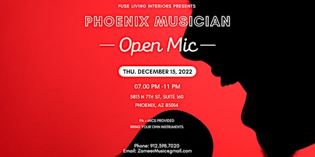 Phoenix Musician Open Mic