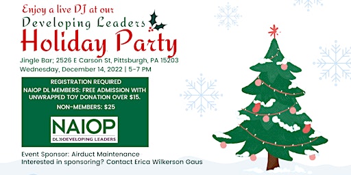 NAIOP Pittsburgh Developing Leaders Christmas Party