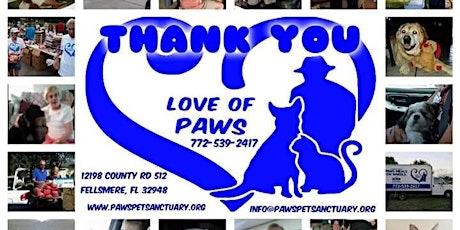 For The Love Of Paws 2nd Annual "FREE" Appreciation Dinner & Show