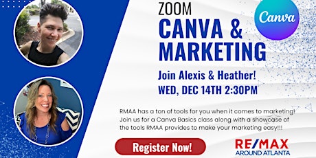 Canva & Marketing with Alexis & Heather