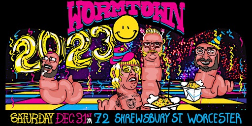 New Years Eve COMEDY at WORMTOWN!
