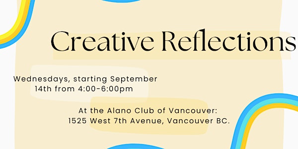 Creative Reflections - Arts-based Open Studio for Recovery