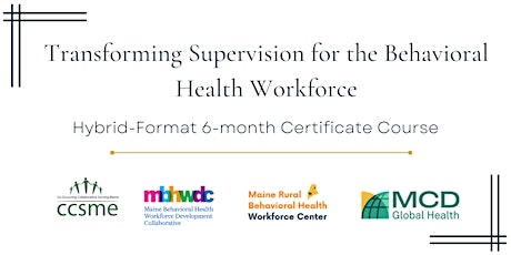 Transforming Supervision for Behavioral Health Workforce primary image