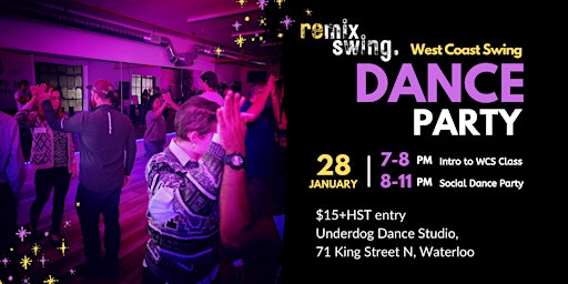 West Coast Swing Dance Party (Beginners Welcome!)
