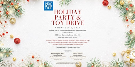 Holiday Party & Toy Drive