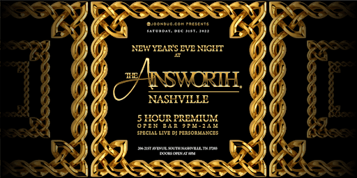 Ainsworth Nashville New Years Eve Party 2023