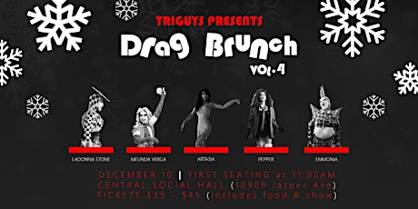 Tri Guys Presents: Drag Brunch Vol. 4 - A Very Happy Holi-Slay!