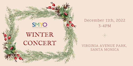 SMYO Orchestral Winter Concert 2022