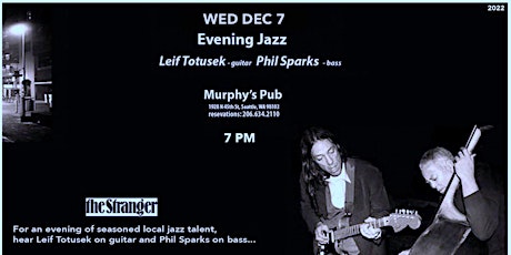 Murphy's Pub - Evening Jazz Totusek/Sparks