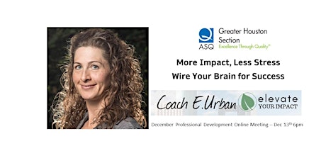 More Impact, Less Stress - Wire Your Brain for Success / Erin Urban