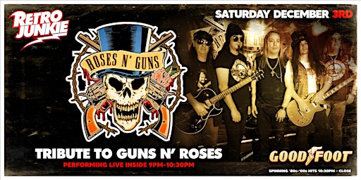 ROSES N' GUNS (Guns n' Roses Tribute) LIVE @ Retro Junkie