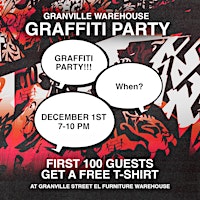 Granville Warehouse Graffiti Party
