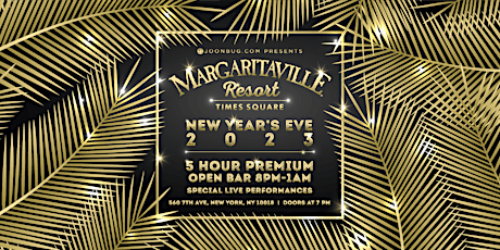 Margaritaville Time Square New Years Eve Party 2023