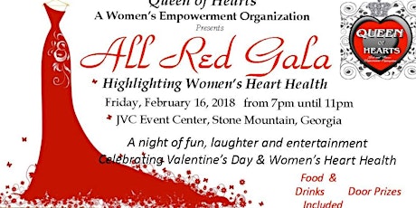 QUEEN OF HEARTS 4TH ANNUAL ALL RED GALA primary image