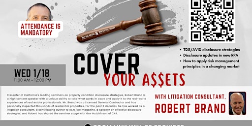 Cover Your ASSets w/Robert Brand