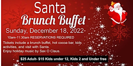 SAX O CLAUS IS COMING TO BOOTLEGGERS FOR SANTA BRUNCH