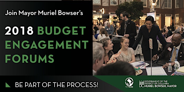 2018 Budget Engagement Forums