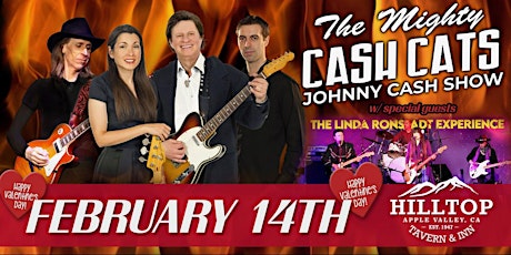 Valentines Day Dinner Date with Jonny Cash and Ronstadt Tribute Show