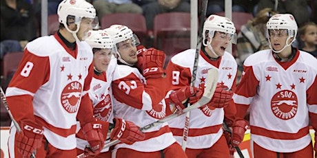 AO Sault Ste Marie Greyhounds Game/ greyhounds match de hockey primary image