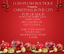 Christmas In the City Pop Up Shop & Toy Drive Giveaway
