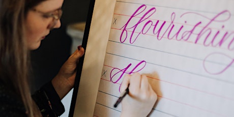 Imagen principal de PENS & PINTS: Calligraphy Workshop!