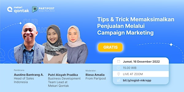 Tips & Trick Memaksimalkan Penjualan Melalui Campaign Marketing