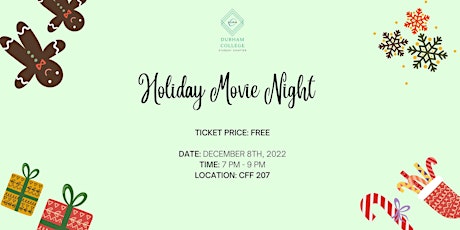 5 Days of Holi-yays! - Holiday Movie Night!