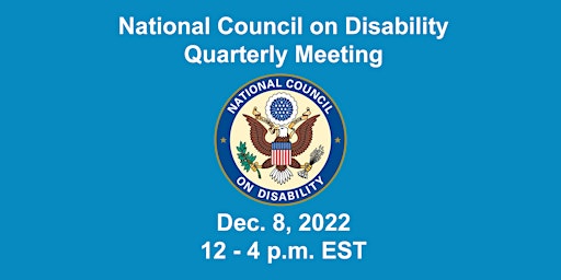 NCD Quarterly Meeting Dec. 8, 2022