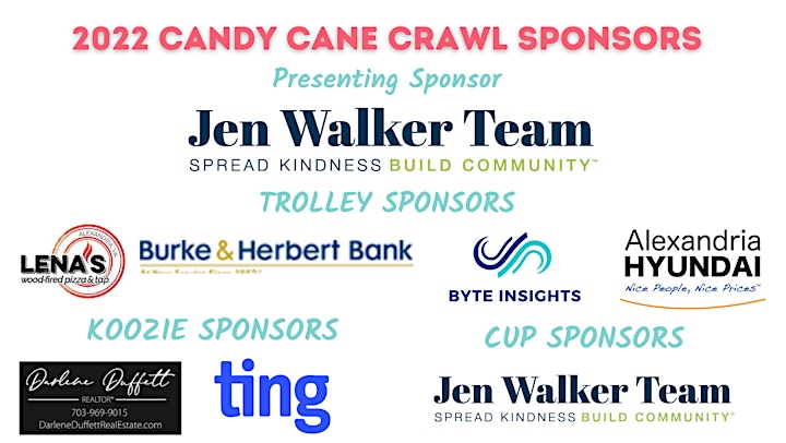 7th Annual Del Ray Candy Cane Bar Crawl image