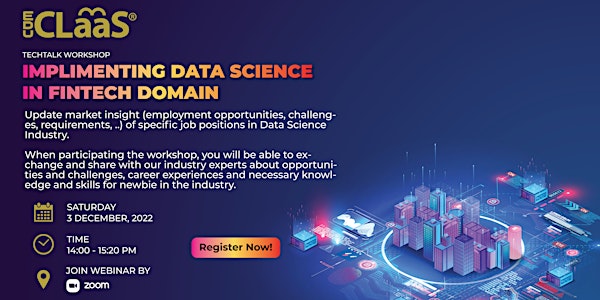TechTalk Workshop: Implementing Data Science in Fintech Domain