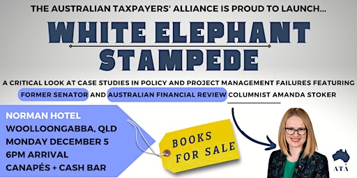White Elephant Stampede Book Launch featuring Amanda Stoker