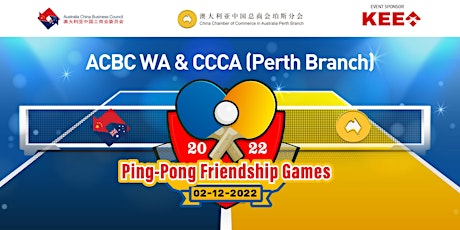 ACBC WA and CCCA (Perth Branch) Ping Pong Friendship Games primary image