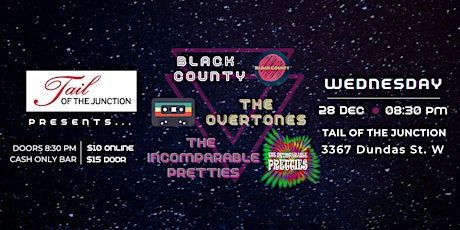 Black County, The Overtones  & The Incomparable Pretties