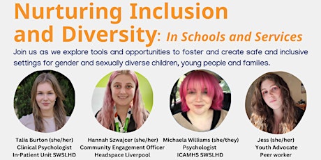 School Link Talk: Nurturing Diversity and Inclusion - In Schools & Services